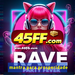 mantra para prosperidade